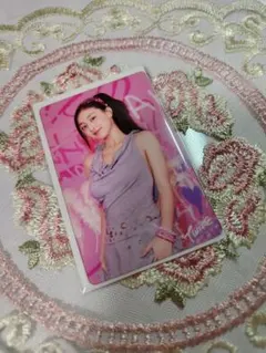 TWICE ジヒョ オフラインくじ FCくじ クリアトレカ 参加賞