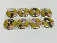 刀剣乱舞 アニメガカフェ 缶バッジ 加州 陸奥守 歌仙 蜂須賀 鶴丸 鶯丸 鳴狐