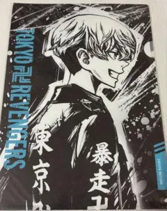 東京リベンジャーズ　墨絵　TSUTAYA ファイル 場地圭介 松野千冬