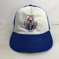 【US古着】ACT カナディアン トラベラー メッシュキャップ ビンテージ 青白のサムネイル