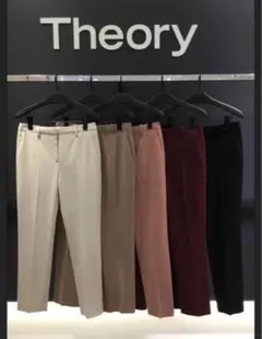 セオリーサキソニーパンツ サイズ2 ネイビー