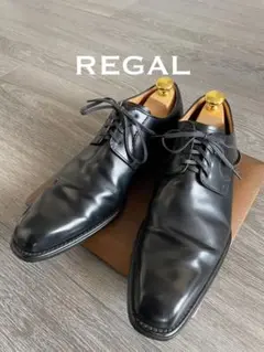 【美品】REGAL リーガル　プレーントゥ　25.5㎝