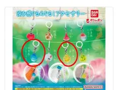 涼を感じるめじるしアクセサリー2点セット　かき氷&ヨーヨー