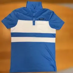 J.LINDEBERG ポロシャツ ブルー ホワイトのサムネイル