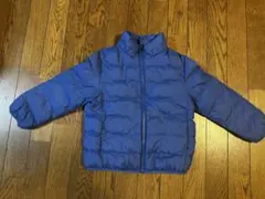 キッズ　UNIQLO ダウン 110サイズ ブルー