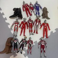 ウルトラマン ソフビ フィギュア 14体セット おまけ付き