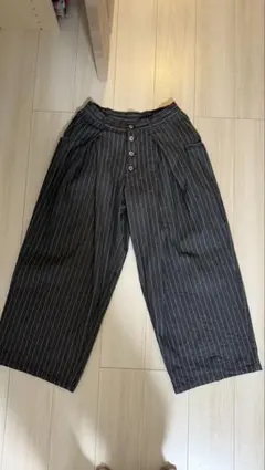 WISHFOREVER ストライプ ワイドパンツ Mサイズ