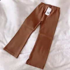 ♡RIO リブパンツ　レギンス　ブラウン　茶色　120♡