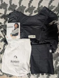 コニー 抱っこ紐 サマー ダークグレー 2XS