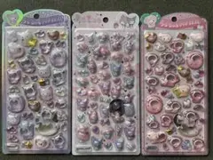 【正規品】サンリオ ポップシール くろみ マイメロディ 3シートセット