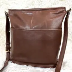 美品 COACH オールドコーチ Duffle Bag バケツ型 革 レザー 茶 - メルカリ