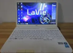 NEC ノートパソコン LaVie S PC-LS550HS6W/中古特価良品