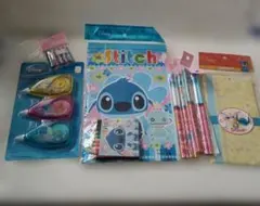 レトロ　Disney Stitch 文房具セット 　スティッチ