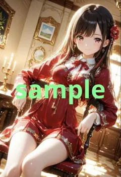 キラキラ　かわいい　イラスト　ポスター　A4サイズ　41