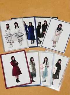 櫻坂46 山下瞳月　生写真　HMV特典生写真　6th〜13th各1枚ずつ8枚