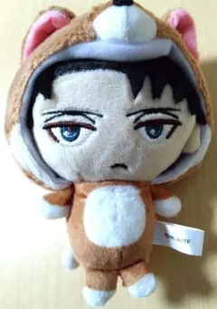 進撃の巨人あにまるっこリヴァイぬいぐるみ 約15cm