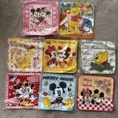 ディズニーキャラクタータオルセット 8枚