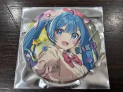 初音ミク◆ミクCULTURE39◆トレーディング大き目ホログラム缶バッチ