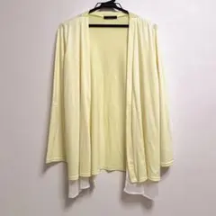 INGNI イング カーディガン レモンイエロー 黄色