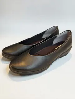 未使用級❗️PANSY レディースシューズ　黒　24cm EEE 履きやすさ抜群❗️