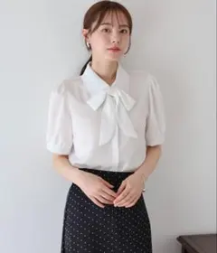 せ*つ様 ボウタイリボンブラウス