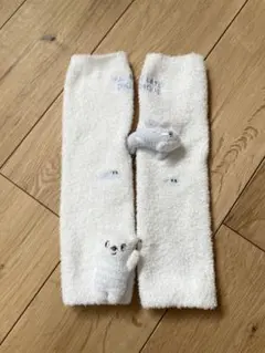 GELATO PIQUE ベビーレッグウォーマー　ホワイト