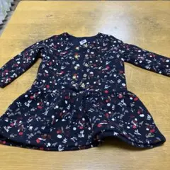 PETIT BATEAU 花柄 長袖ワンピースのサムネイル