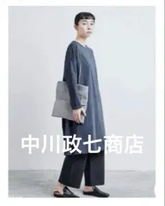 中川政七商店 麻布Tシャツチュニック 長袖 - メルカリ