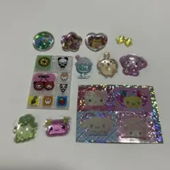 ボンボンドロップシール　おはじきシール　タイルシール　おすそわけ