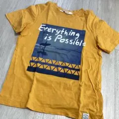 H&M 黄色 Tシャツ 140