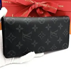 ☆美品☆ルイヴィトン モノグラムエクリプス 長財布 ポルトフォイユブラザNM