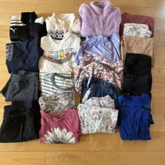 130 キッズ服セット（多色、パジャマ、ワンピース）23点　まとめ売り