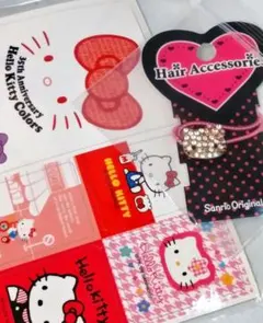 希少レトロ/ハローキティ/ヘアゴム/マグネット/2点セット