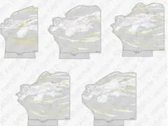 【メルカリ初】鬼滅の刃 煉獄杏寿郎アクション原画連続アクリルスタンド5個セット