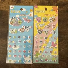 たまごっち プチプチシール2(水色、黄色)