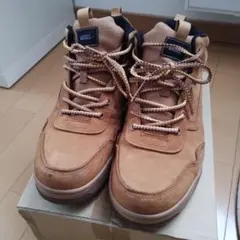 VANS ブラウン ハイカットスニーカー