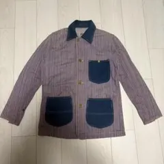 70s Lee マルチストライプカバーオールのサムネイル