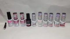 100均 ピンク系 ジェルネイルセット