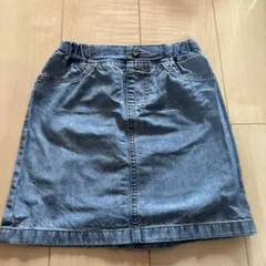 GU デニムブルー スカート 120サイズ