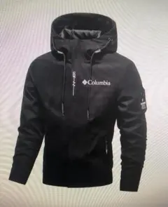 Columbia ブラック フード付きジャケット