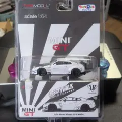 MINI GT LB☆ワークス Nissan GT-R ホワイト トイザラス MINIGT