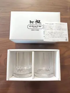 コーチ　ロックグラス　限定品