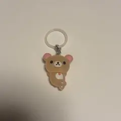 コリラックマ　ガチャガチャ　めじるしアクセサリー　ねそべり