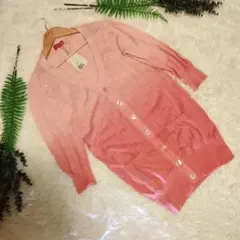 APUWEISER✨️カーディガンワンピース【M】シアー✨️女っぽグラデーション