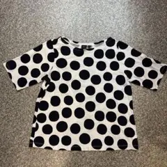 n*y様 【300円オークション】marimekko Tシャツ 水玉 ドット柄のサムネイル