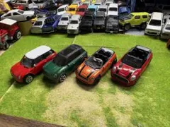 ミニクーパー　ミニカー　まとめ売り　4台　トミカ　マッチボックス　リアルトイ