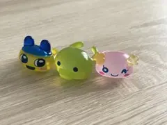 【カプセルトイ】たまごっち ぷくっとクリアリング 3種まとめ売り