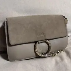Chloe クロエ Faye フェイ ショルダーバッグ ミニバッグ グレージュのサムネイル