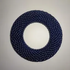 あんず様専用　弓道　ハンドメイド弦巻　小　紺×黒　空虹