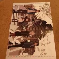 ワールドトリガー（ワートリ）ポスターカレンダー♯⑦A　5月迅&雨取&空閑&三雲